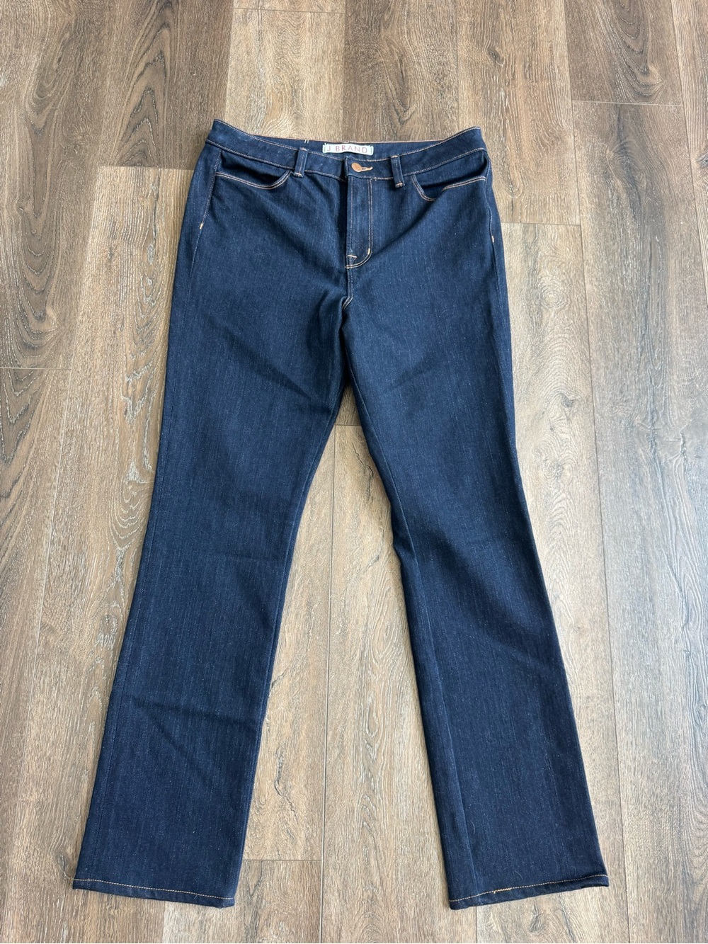 J Brand Dark Indigo Straight-Leg Jeans Women’s Size 32